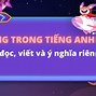 Đọc Ngày Tháng Năm Sinh Trong Tiếng Anh