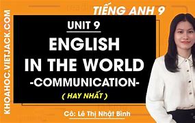 Tiếng Anh 9 Unit 9 Communication